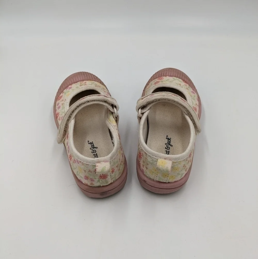 Cat & Jack Flower Sandal Shoe 9T